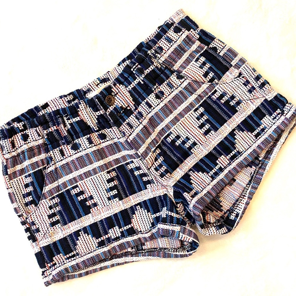 Jolt 2.5” woven tribal print shorts size 1